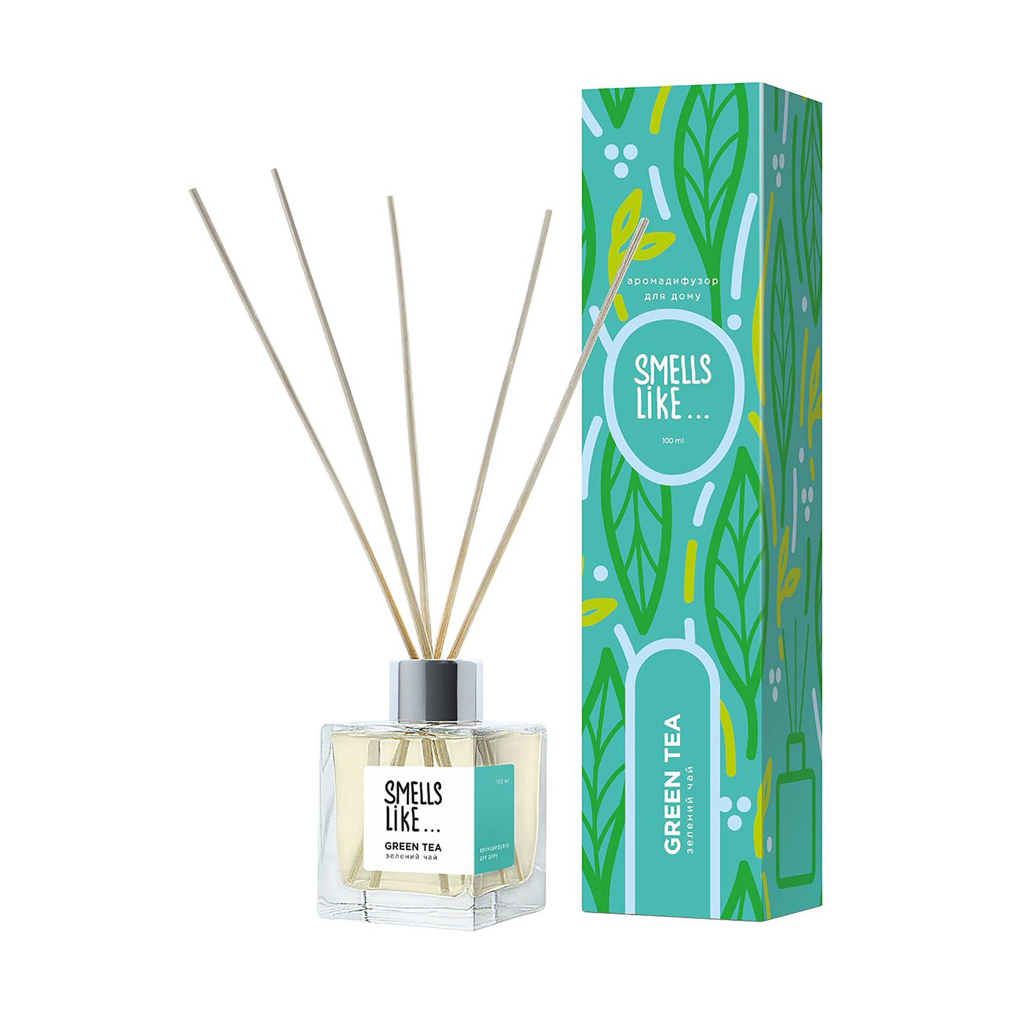 Аромадифузор для дому Smells Like Green Tea, 100 мл